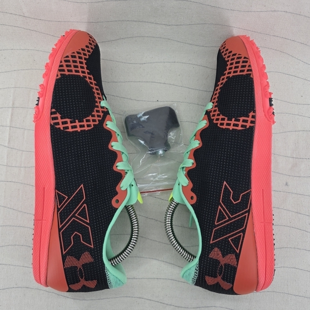 Under Armour Unisex UA Brigade XC 2 Cross Country Spikes 3025462-002 - M 8/W 9.5 - Picture 8 of 11
